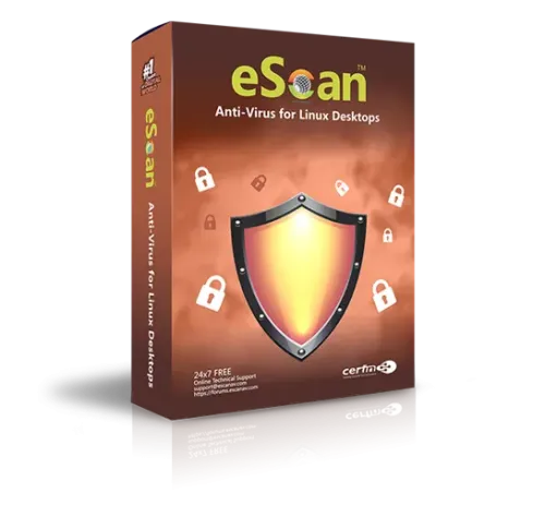 eScan Anti-Virus für Linux Desktop Lizenz 1 Jahr